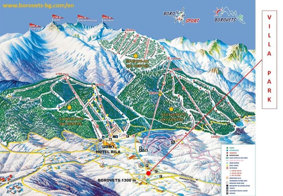 Villa Park - Beniart Studio - Nr 109 - Near Gondola Lift Borovets Luaran gambar
